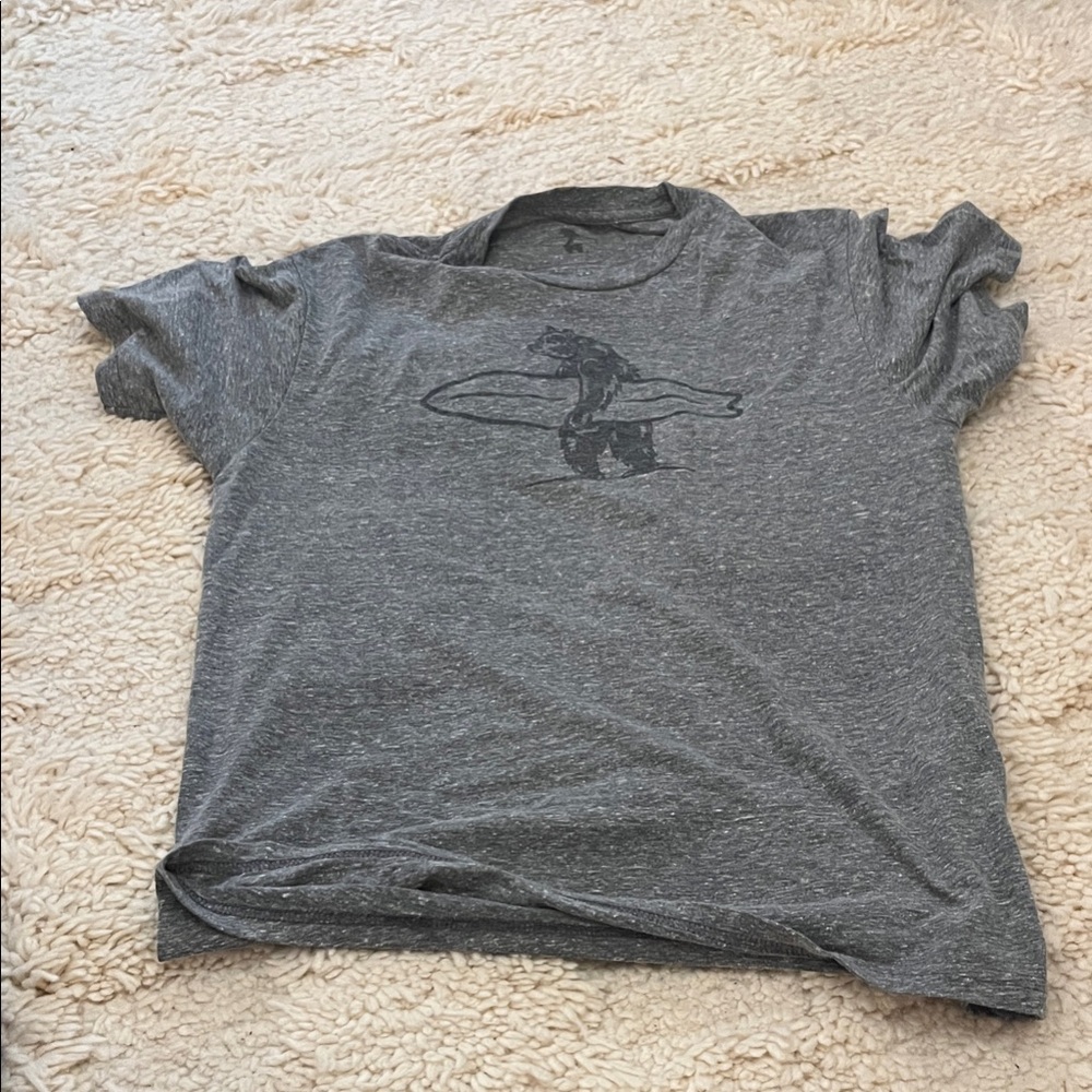 Charcoal Graphic Tee for Men